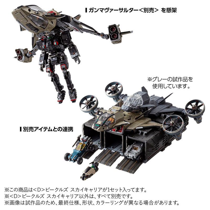 TAKARATOMY T-SPARK 戴亞克隆 D-08 擎空運輸機(<D> Vechicles Sky Carrier):圖片 7