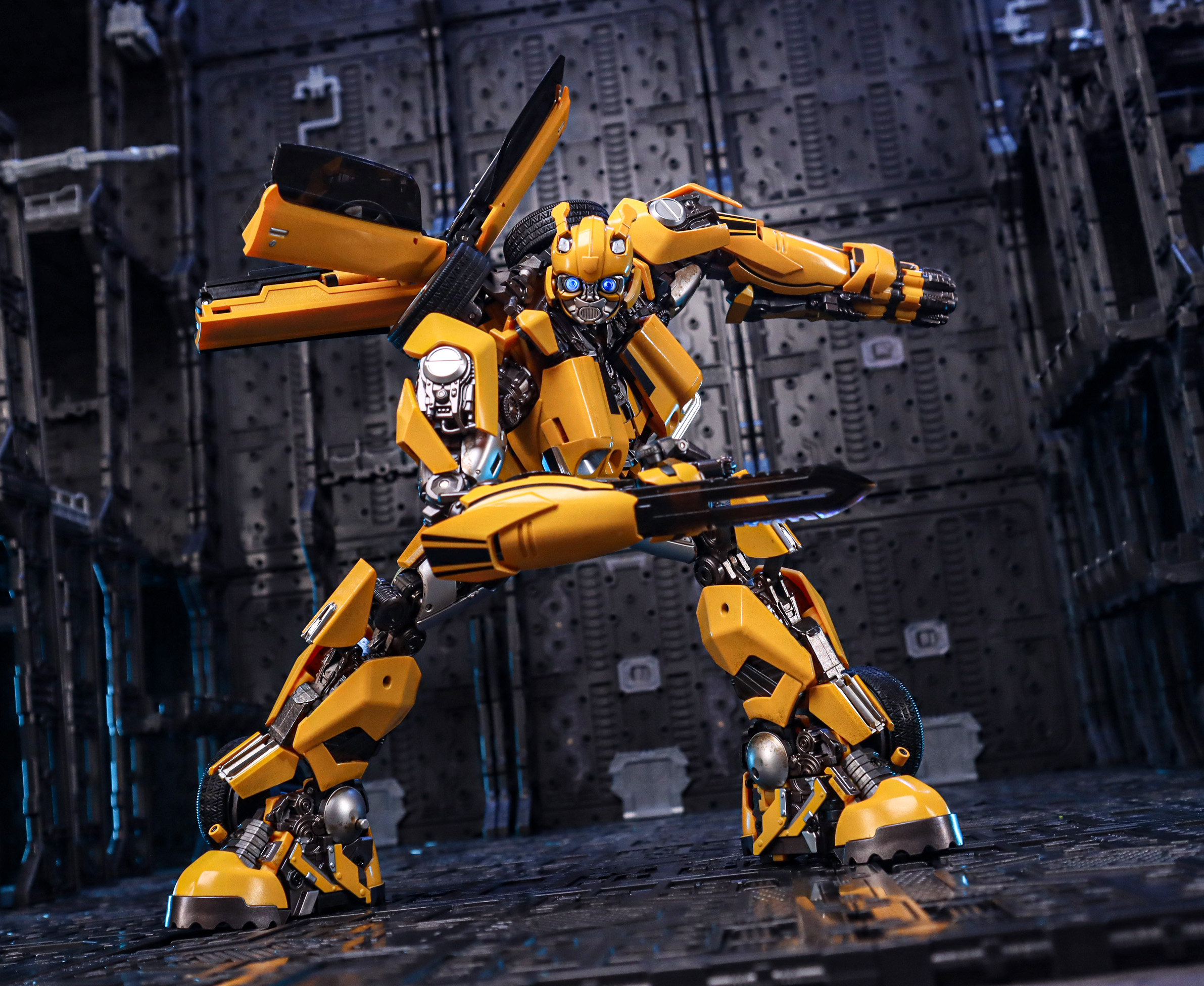 玩具仔TOYS W-01 黃小仔/大黃蜂 第三方變形玩具:圖片 4