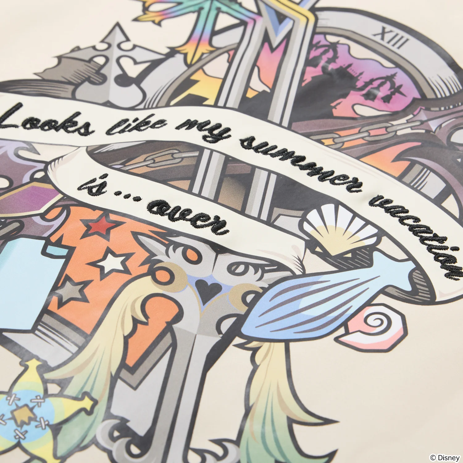 預購限定 26年6月 日版 SuperGroupies《王國之心》聯名外套、托特包、吊飾 洛克薩斯款:圖片 17