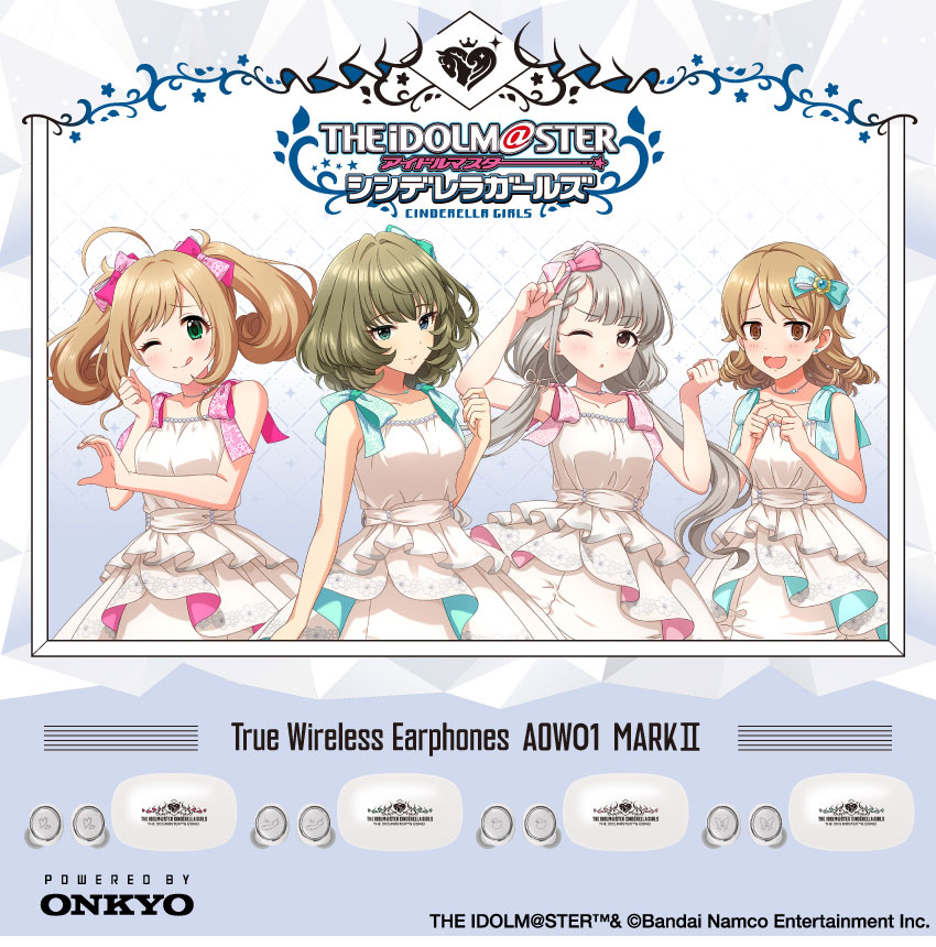 預購限定 26年3~4月 日版 ANIMA x ONKYO《偶像大師 灰姑娘女孩》聯名語音耳機