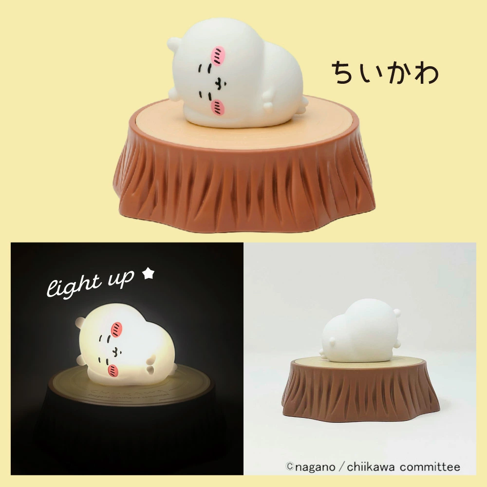 日版 吉伊卡哇 market《吉伊卡哇》樹樁底座趴趴造型小夜燈:圖片 9