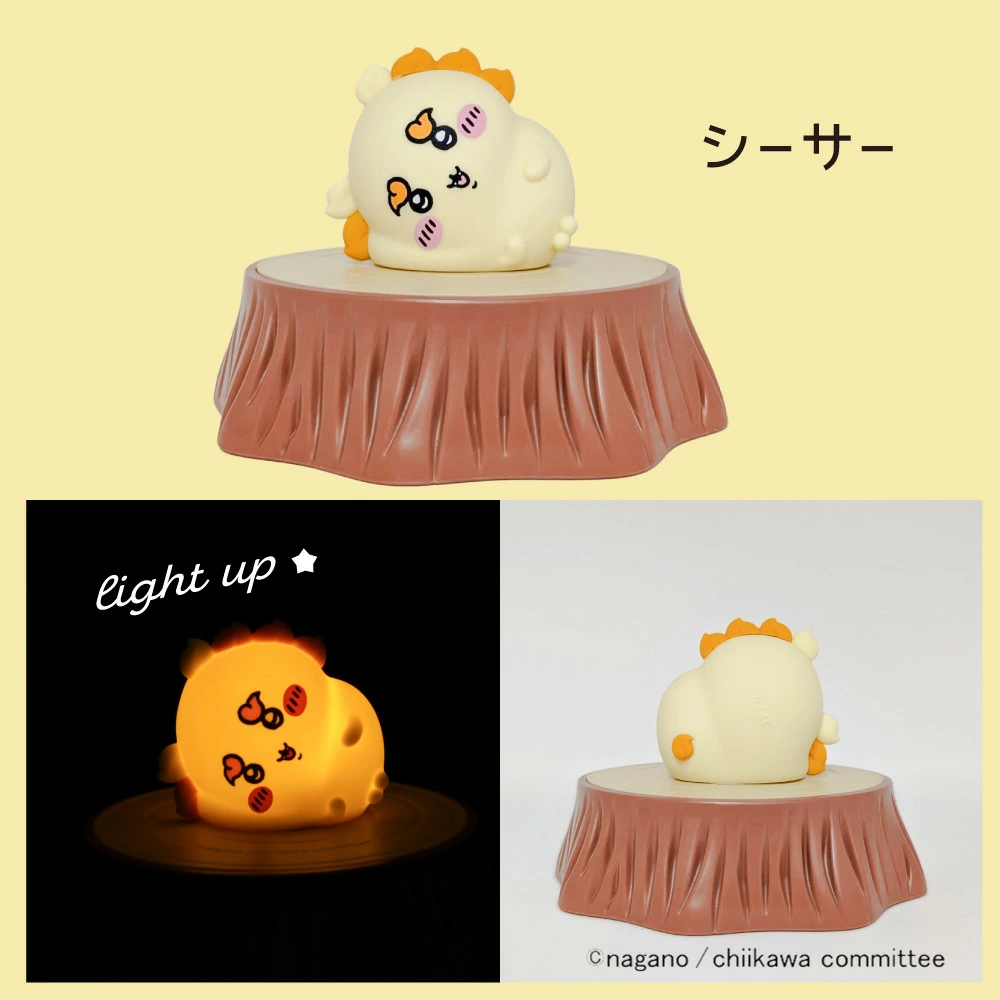 日版 吉伊卡哇 market《吉伊卡哇》樹樁底座趴趴造型小夜燈:圖片 14