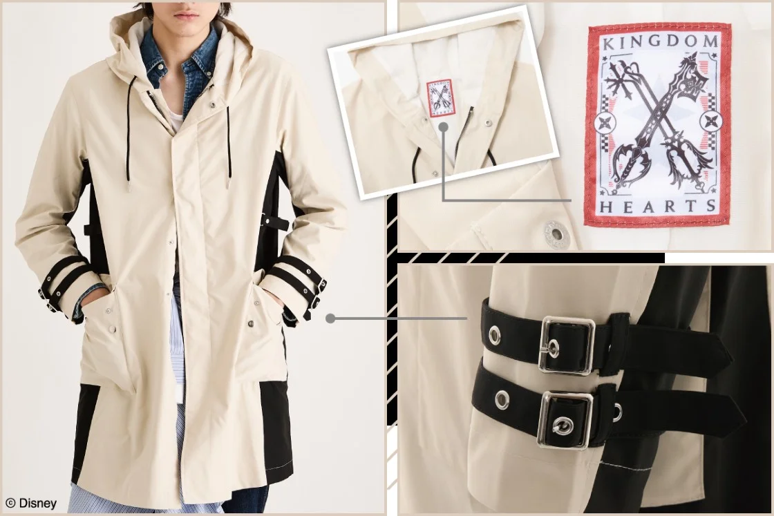 預購限定 26年6月 日版 SuperGroupies《王國之心》聯名外套、托特包、吊飾 洛克薩斯款:圖片 3