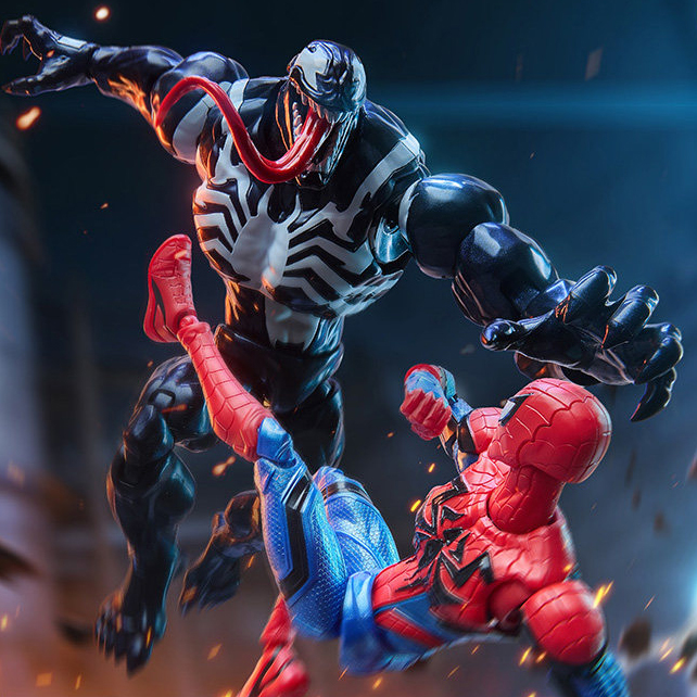 布魯可 超越版 漫威爭鋒 蜘蛛人、猛毒