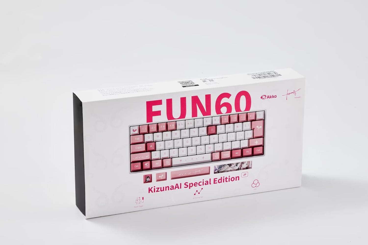 預購限定 26年4月 日版 Akko x 絆愛 聯名磁軸鍵盤 FUN60/FUN87 附預購特典:圖片 8
