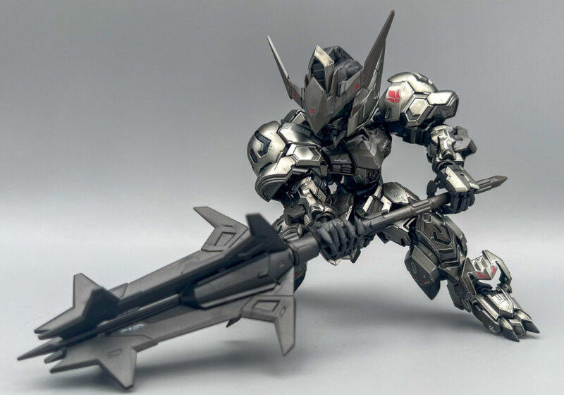 萬代 鋼彈基地限定 MGSD《機動戰士鋼彈 鐵血孤兒》獵魔鋼彈 鐵血鍍膜版:圖片 9