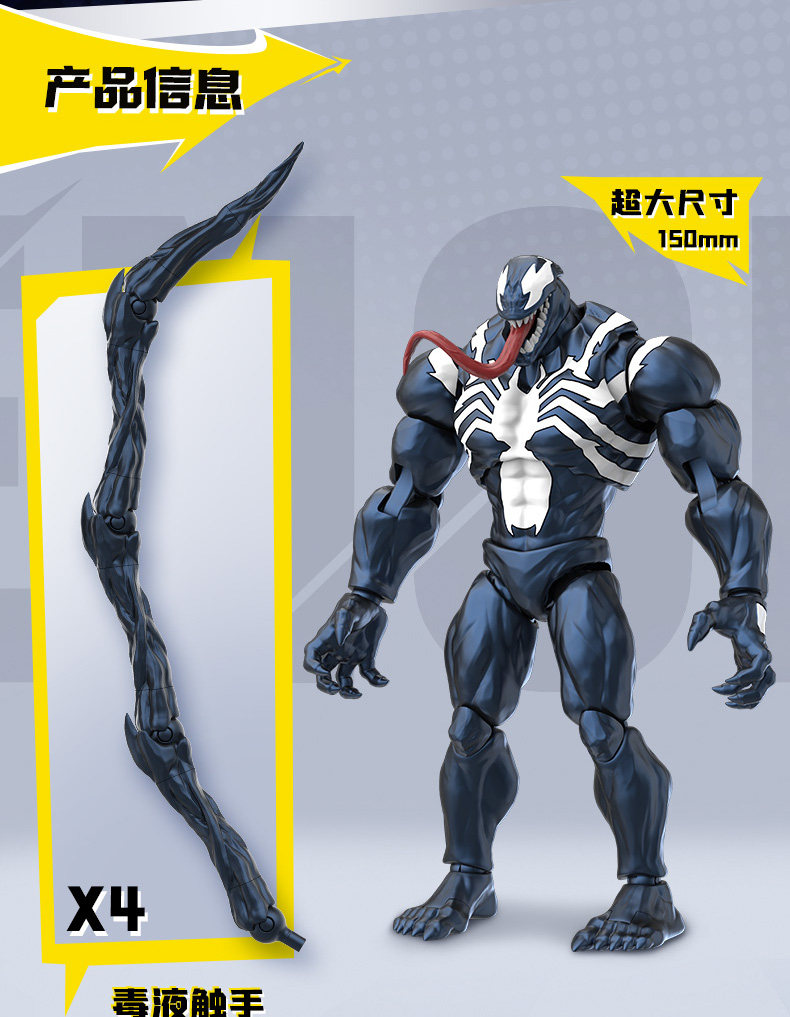 布魯可 超越版 漫威爭鋒 蜘蛛人、猛毒:圖片 8