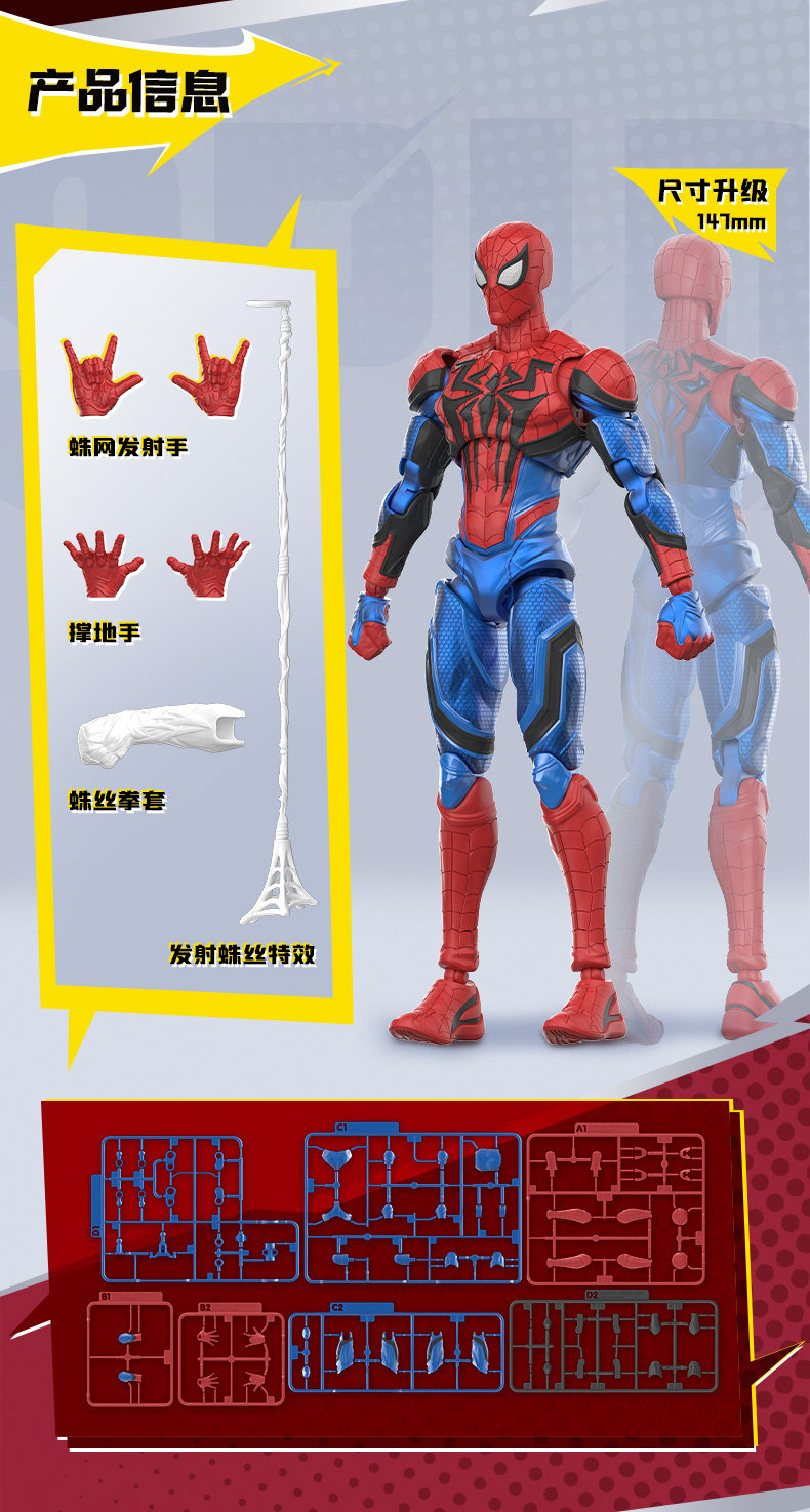 布魯可 超越版 漫威爭鋒 蜘蛛人、猛毒:圖片 3