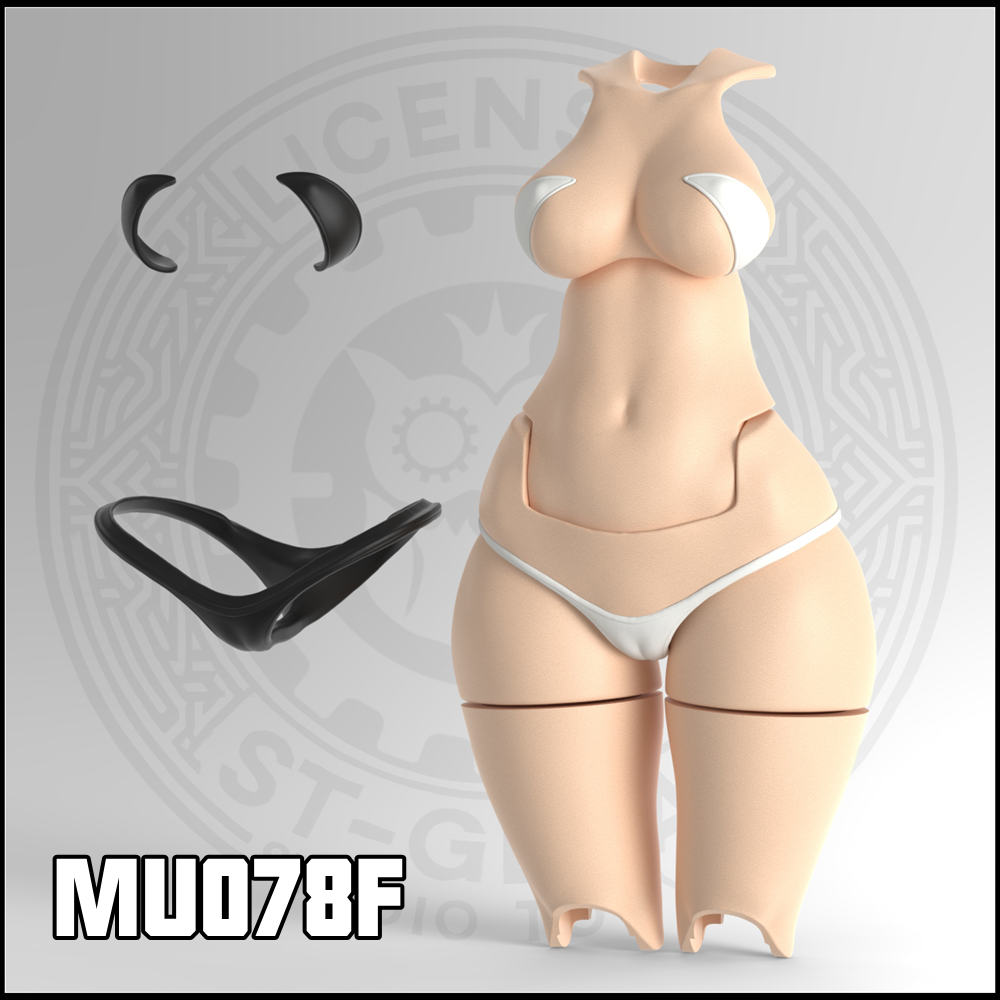 SH STUDIO MU078F 1/12機娘 女神裝置 BUSTER DOLL 身體GK改件