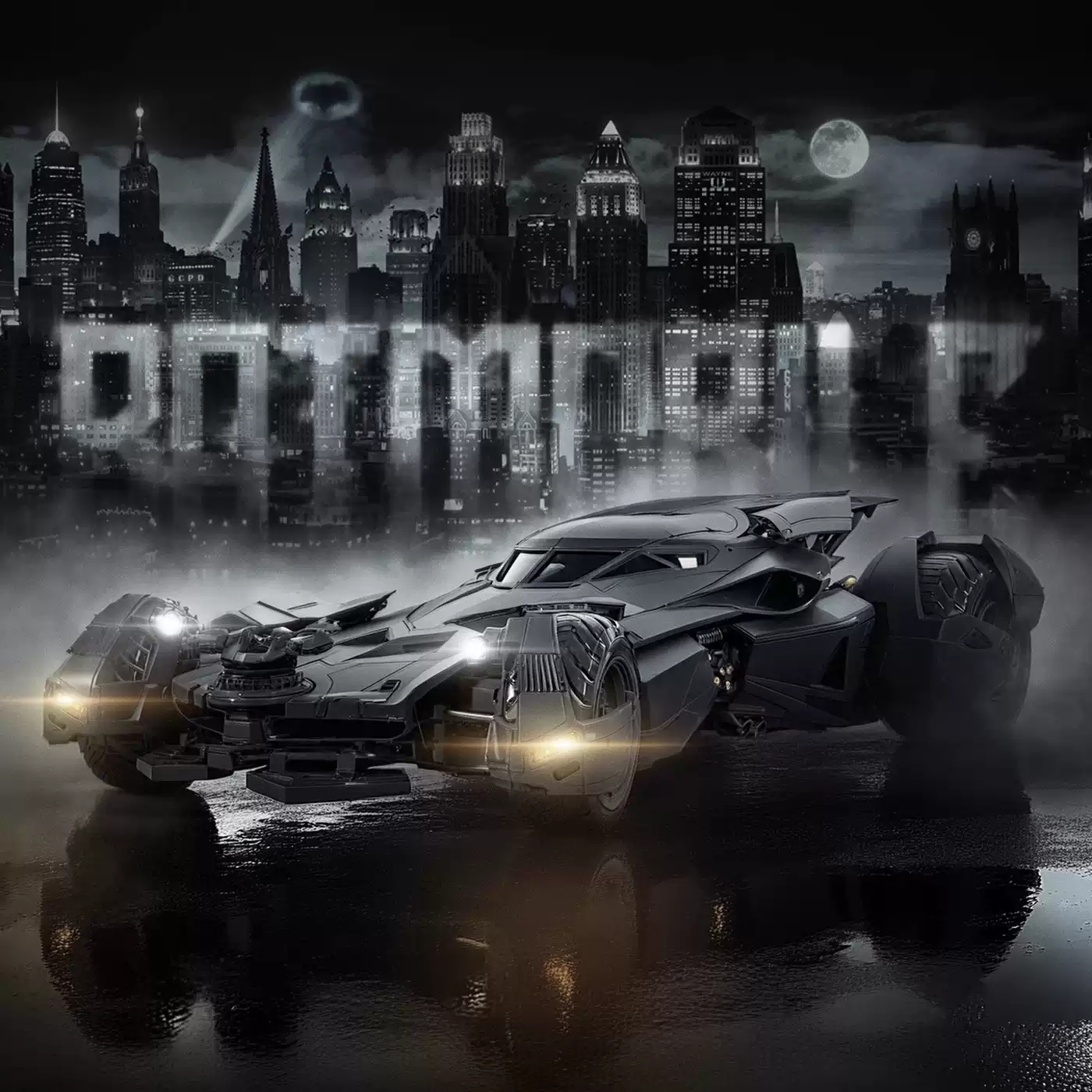 喜玩社 1/12 DC正版授權《正義聯盟》大本蝙蝠車