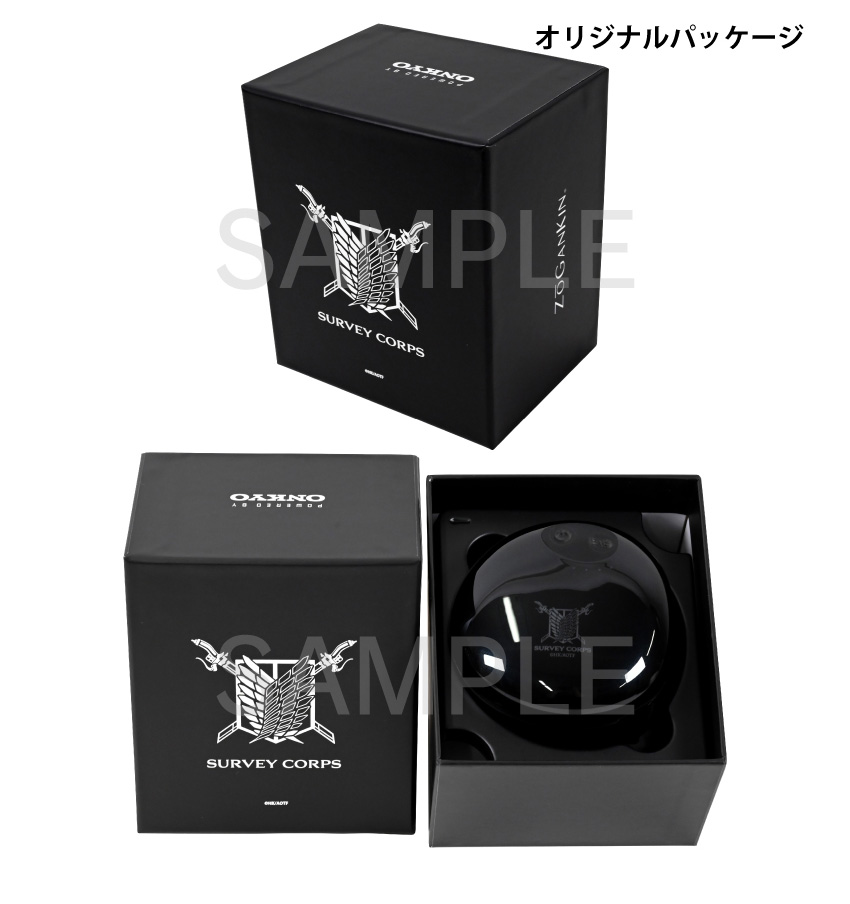 預購 26年5月上旬 日版 ONKYO《進擊的巨人》里維聯名款 電動按摩儀:圖片 6