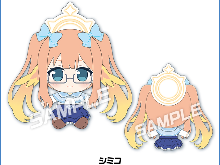 期間限定預購 26年9月 日版《蔚藍檔案》x LAWSON 聯名系列周邊第二彈 坐姿絨毛娃娃系列:圖片 3