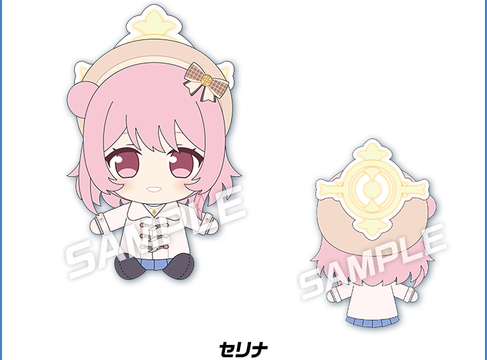 期間限定預購 26年9月 日版《蔚藍檔案》x LAWSON 聯名系列周邊第二彈 坐姿絨毛娃娃系列:圖片 6