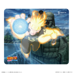 受注生產限定 26年8月 日版 AMICIS x《火影忍者 疾風傳》漩渦鳴人 聯名款玻璃滑鼠墊