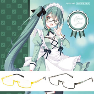 日版 執事眼鏡 .LIVE神樂鈴 監修款聯名眼鏡 黃色/黑色