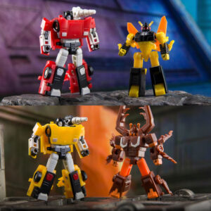 吳醫生 極小比例 橫炮原色+反沖套装、虎印+屠夫套裝 第三方小比例變形玩具