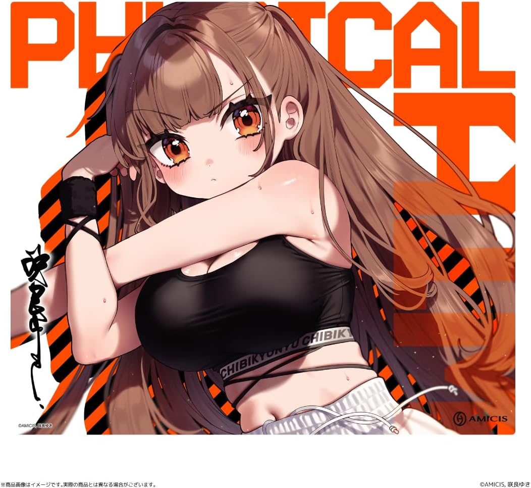 日版 AMICIS 限定品 咲良ゆき 聯名插畫玻璃滑鼠墊 玩家版/訓練師版 再版:圖片 8