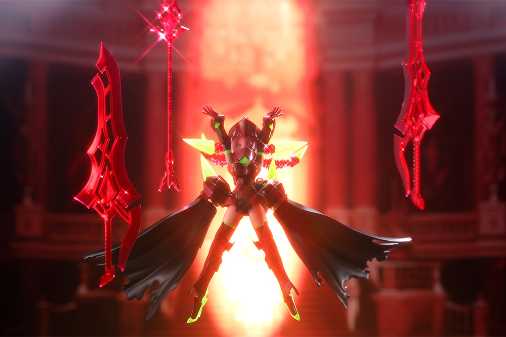 日版 壽屋 KP842 女神裝置 彈丸騎士 處刑者 HELL BLAZE 附特典:圖片 16