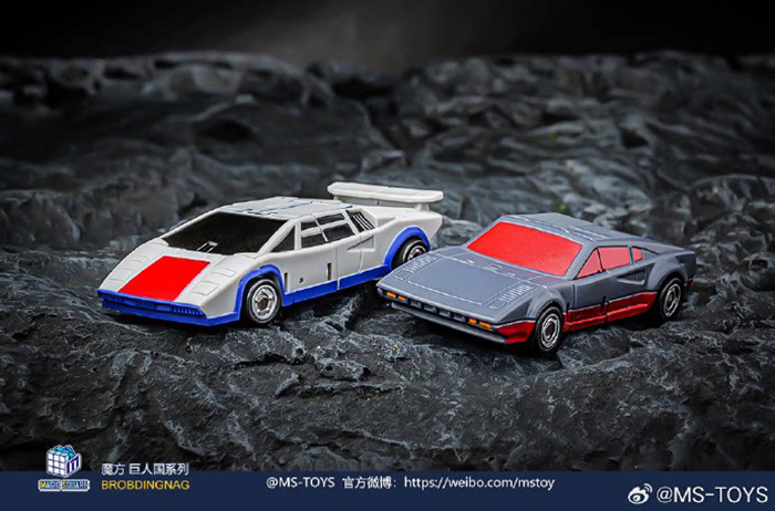 魔方 MS-B14/B15 飛天虎組合 打擊&莽撞套裝 再版 第三方小比例變形玩具:圖片 6