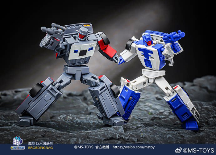 魔方 MS-B14/B15 飛天虎組合 打擊&莽撞套裝 再版 第三方小比例變形玩具:圖片 5