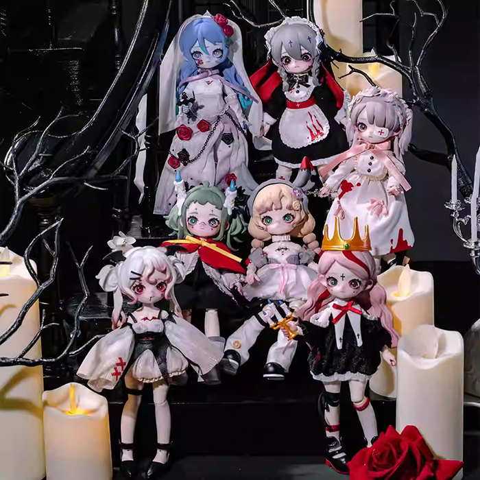 Nyssa妮撒 怪誕夢魘系列 BJD盲盒