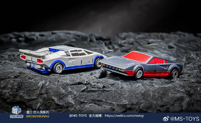 魔方 MS-B14/B15 飛天虎組合 打擊&莽撞套裝 再版 第三方小比例變形玩具:圖片 7