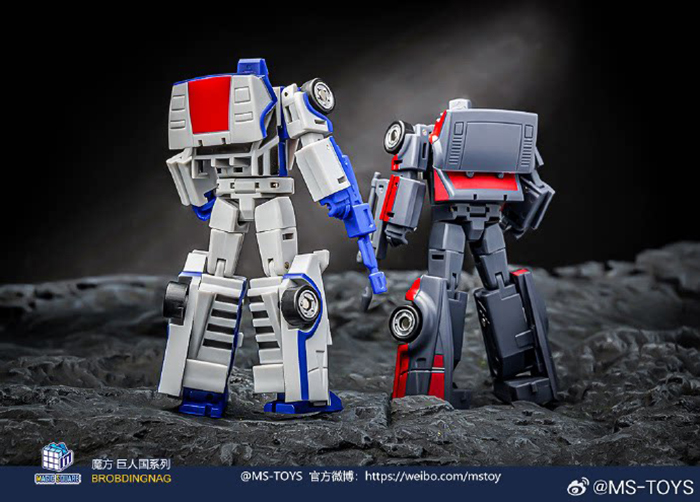 魔方 MS-B14/B15 飛天虎組合 打擊&莽撞套裝 再版 第三方小比例變形玩具:圖片 2