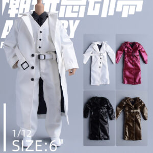 ATStory潮玩總動員 1/12 亮面長款風衣外套