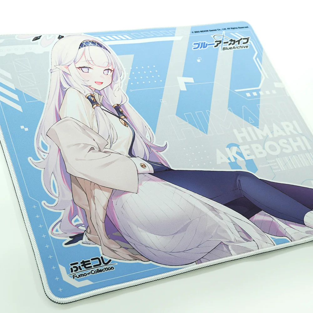 日版 Fumo Collection 限定品《蔚藍檔案》聯名電競滑鼠墊 明星陽葵 XL:圖片 7
