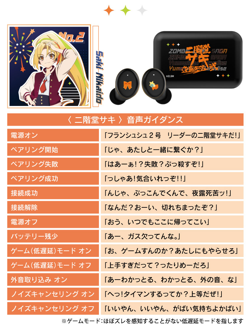 受注預購 26年7~8月 日版 ONKYO《佐賀偶像是傳奇》第二彈聯名耳機:圖片 5