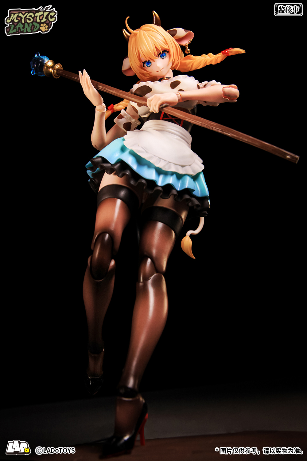 LADoTOYS EAR-03 1/12 魔法大陸 黛西.托瑞斯 啤酒女郎樣式:圖片 8