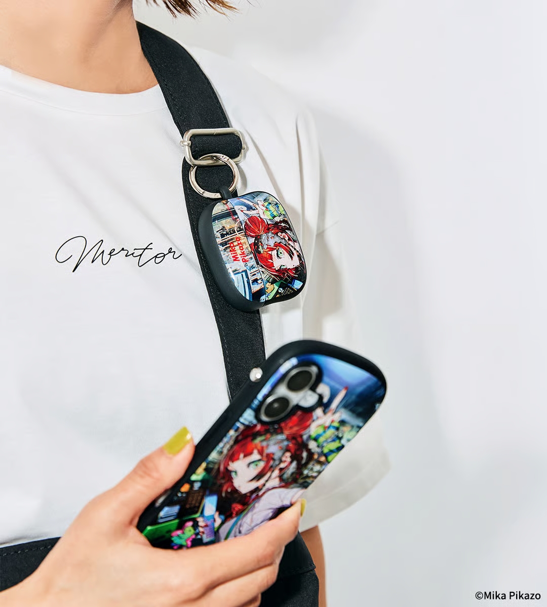 日版 iFace 限量品 First Class 系列 AirPods Pro 專用耐衝擊保護殼 Mika Pikazo 聯名款:圖片 2