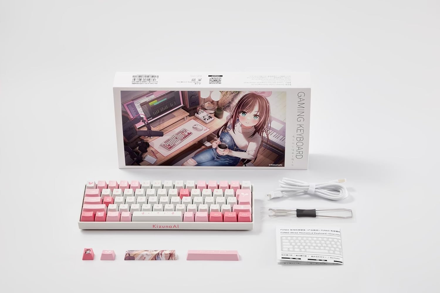 日版 Akko × KizunaAI(絆愛) 聯名電競磁軸鍵盤 日語配列:圖片 18