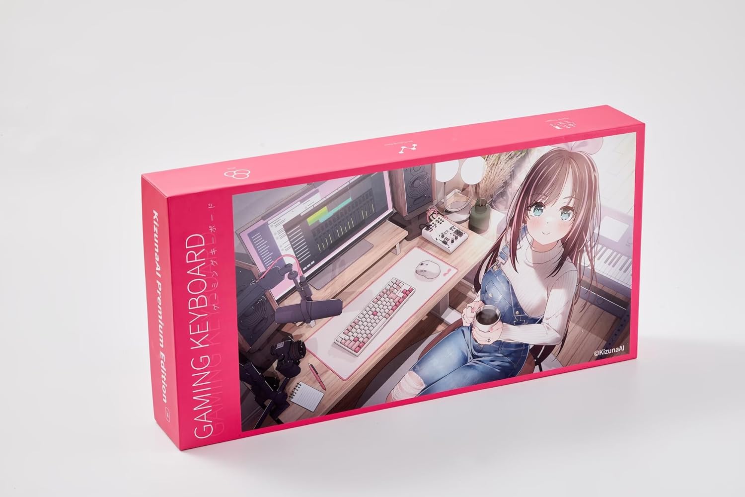 日版 Akko × KizunaAI(絆愛) 聯名電競磁軸鍵盤 日語配列:圖片 8