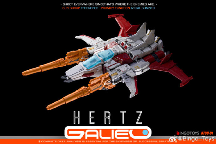BINGOTOYS BT08-1 HERTZ 計算王組合 鋼鞭 第三方變形玩具:圖片 9