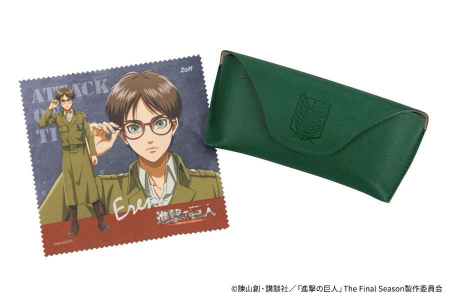 預購 26年11月 日版 ZOFF《進擊的巨人》聯名款眼鏡 艾倫/里維/約翰/漢吉:圖片 7