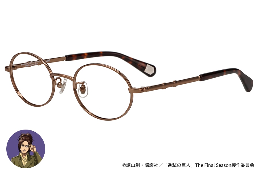 預購 26年11月 日版 ZOFF《進擊的巨人》聯名款眼鏡 艾倫/里維/約翰/漢吉:圖片 30