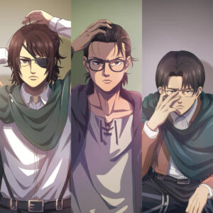日版 Re:See 限量品《進擊的巨人》聯名款眼鏡 艾連/里維/漢吉款