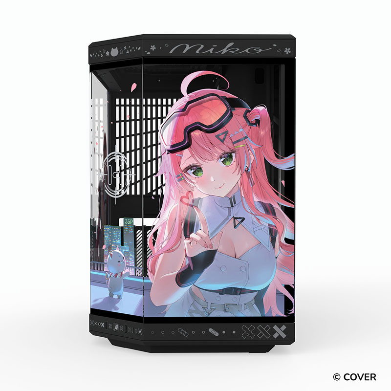 預購 26年第三季 日版 HYTE × hololive 櫻巫女限定聯名Y70電腦主機殼 黑色版/白色版:圖片 3