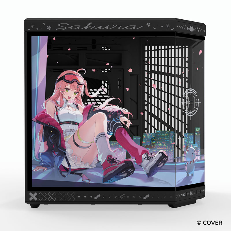 預購 26年第三季 日版 HYTE × hololive 櫻巫女限定聯名Y70電腦主機殼 黑色版/白色版:圖片 4