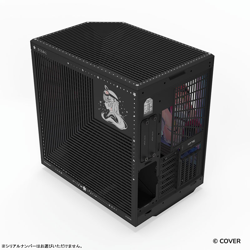 預購 26年第三季 日版 HYTE × hololive 櫻巫女限定聯名Y70電腦主機殼 黑色版/白色版:圖片 7