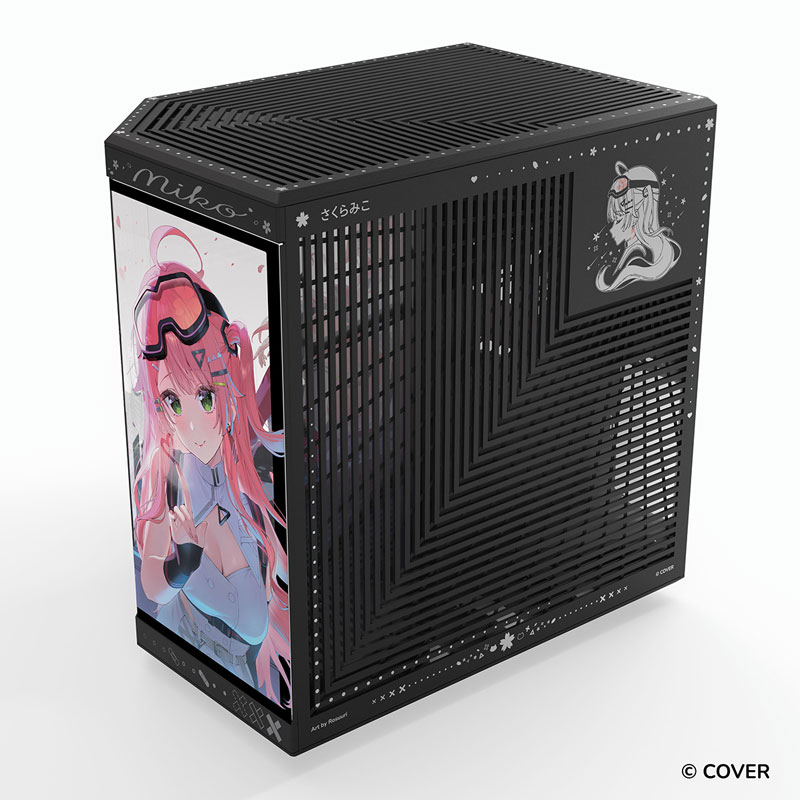 預購 26年第三季 日版 HYTE × hololive 櫻巫女限定聯名Y70電腦主機殼 黑色版/白色版:圖片 8
