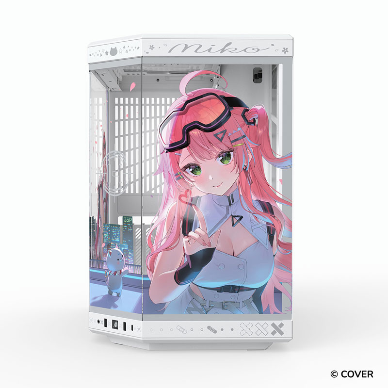 預購 26年第三季 日版 HYTE × hololive 櫻巫女限定聯名Y70電腦主機殼 黑色版/白色版:圖片 10