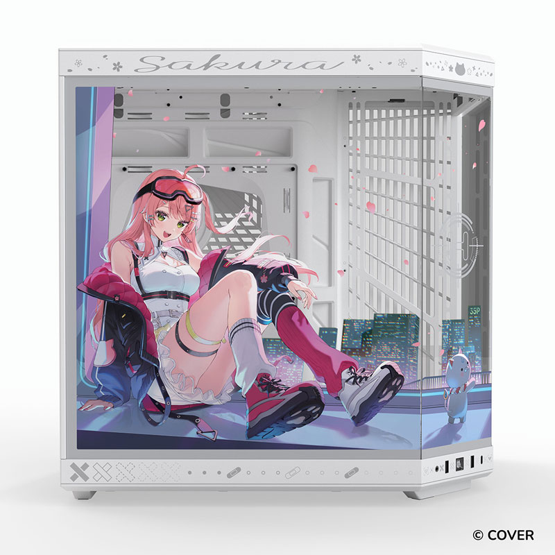 預購 26年第三季 日版 HYTE × hololive 櫻巫女限定聯名Y70電腦主機殼 黑色版/白色版:圖片 11