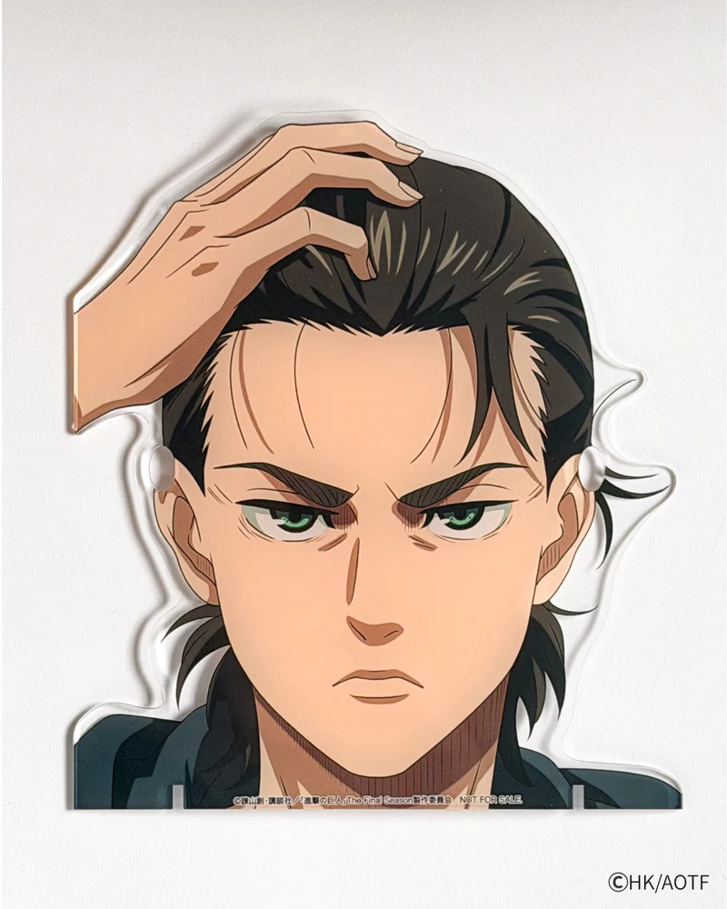 日版 Re:See 限量品《進擊的巨人》聯名款眼鏡 艾連/里維/漢吉款:圖片 9