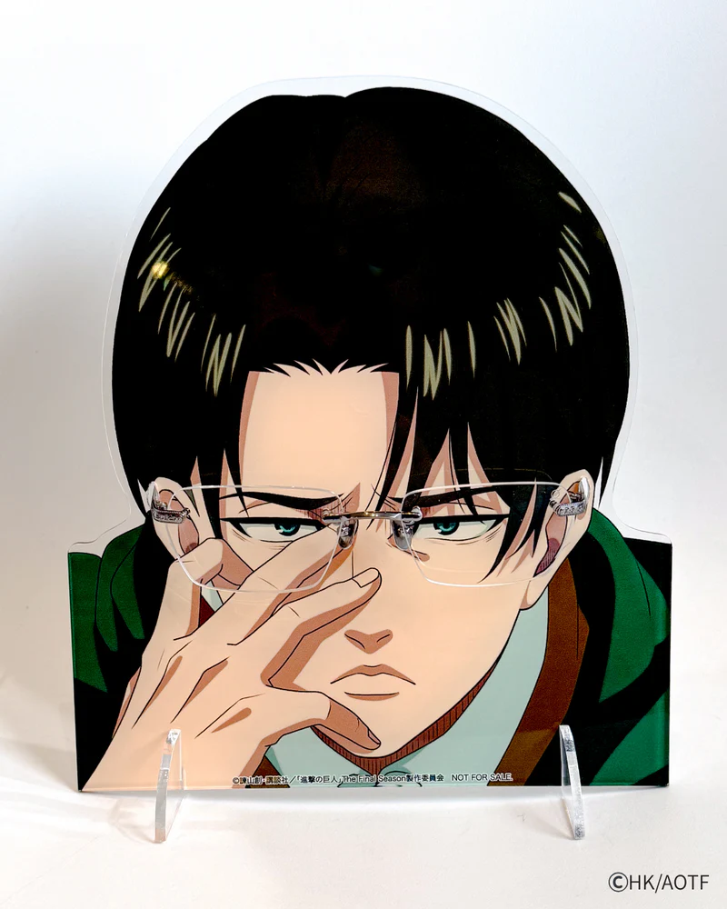 日版 Re:See 限量品《進擊的巨人》聯名款眼鏡 艾連/里維/漢吉款:圖片 21