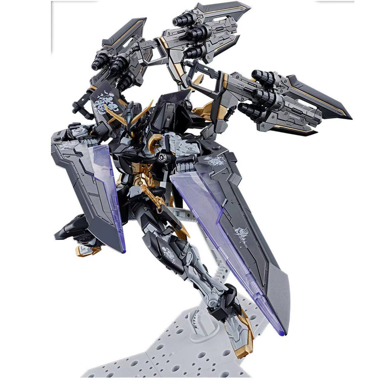 萬代 PB限定 MG 1/100 交叉對比色 異端鋼彈 朽木黑:圖片 4