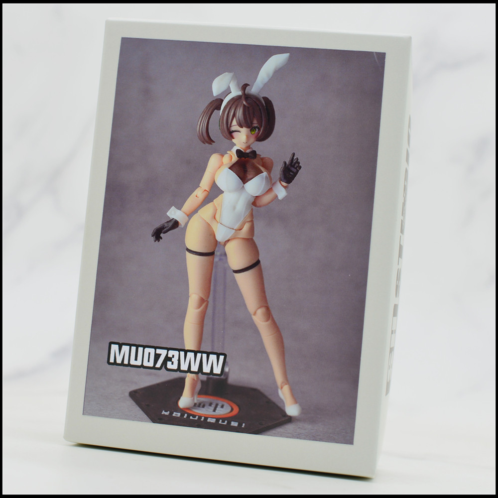 SH STUDIO MU073W 1/12 女神裝置 BUSTER DOLL 兔女郎兔耳樹脂改件 黑色/白色:圖片 9