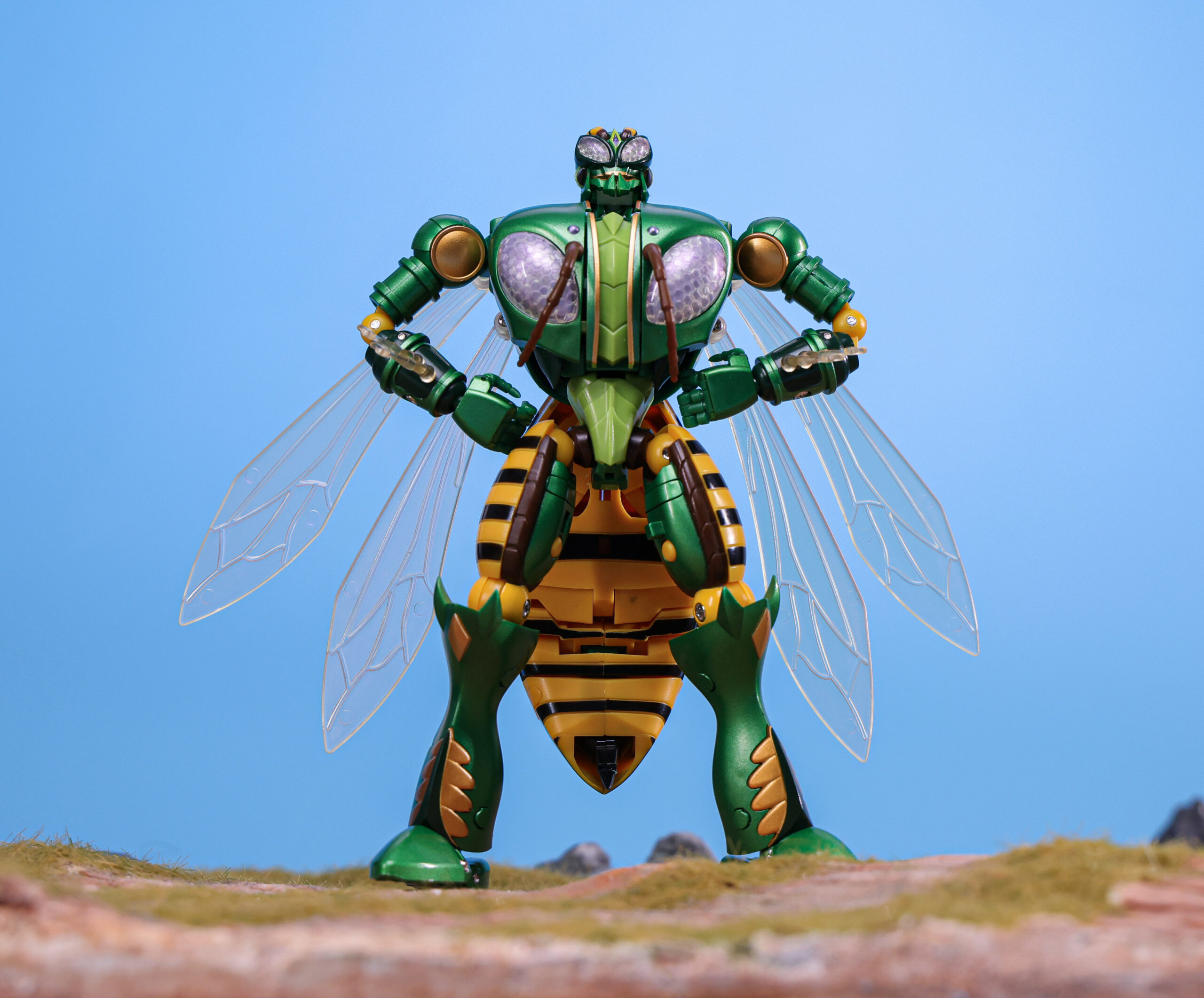 ROBOT TOYS RT-D02 黃蜂勇士/蒼蠅 第三方變形玩具:圖片 2