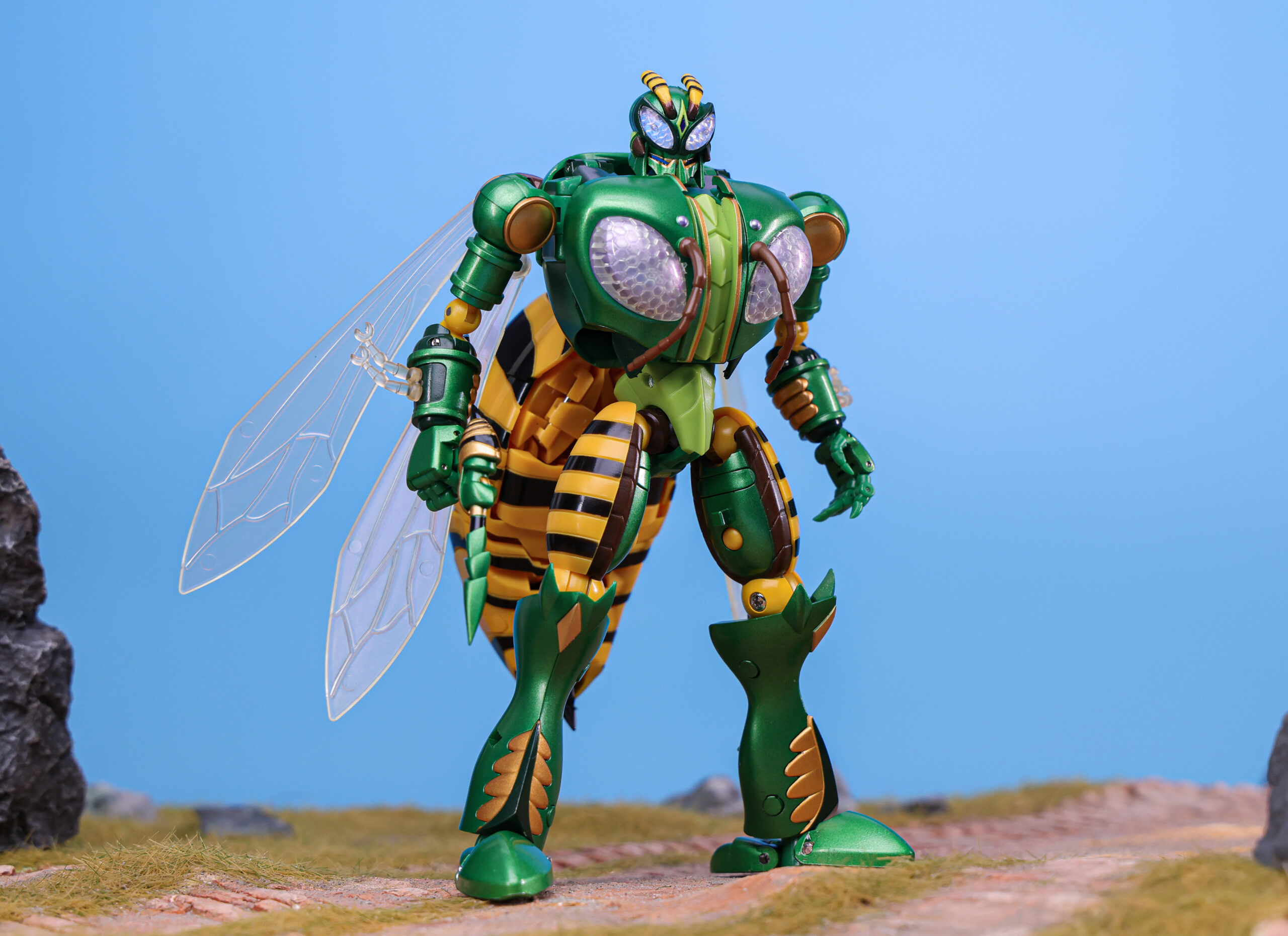 ROBOT TOYS RT-D02 黃蜂勇士/蒼蠅 第三方變形玩具